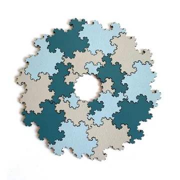 Fractal Penrose tiles