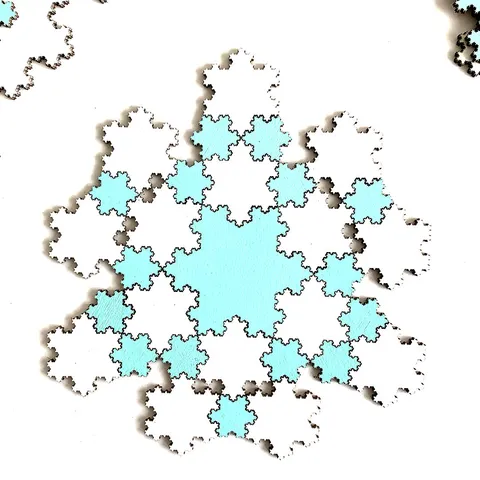 Fractal-Koch Snowflakes - image 3