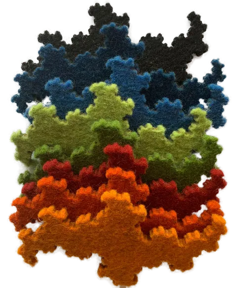 Terdragon in felt - image 1